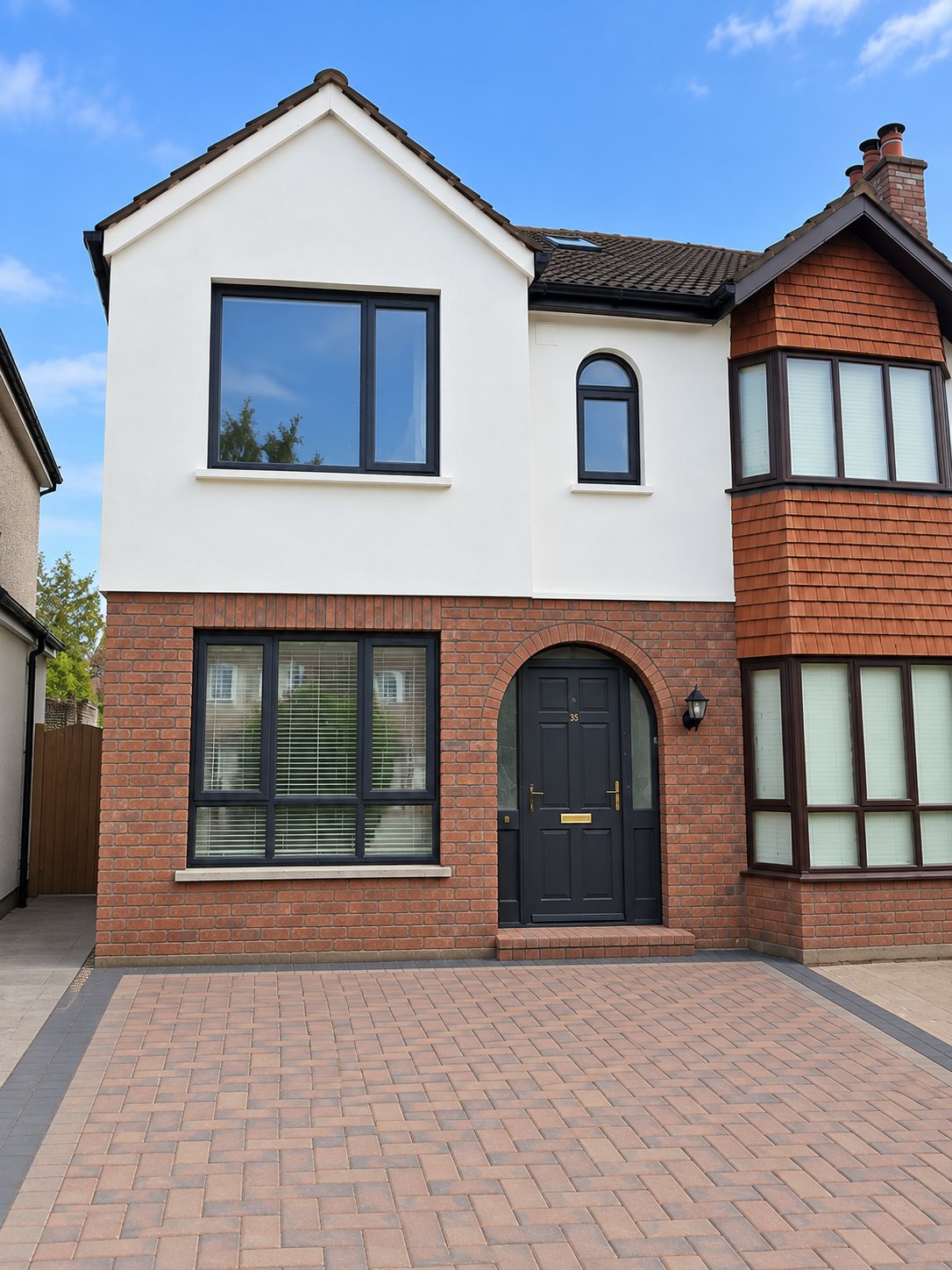 5 bed 4 bath Semi detached home 1km to town centre